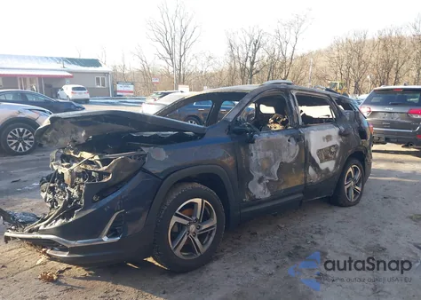 2018 GMC Terrain Slt из США, поврежденный, VIN 3GKALVEV7JL331678